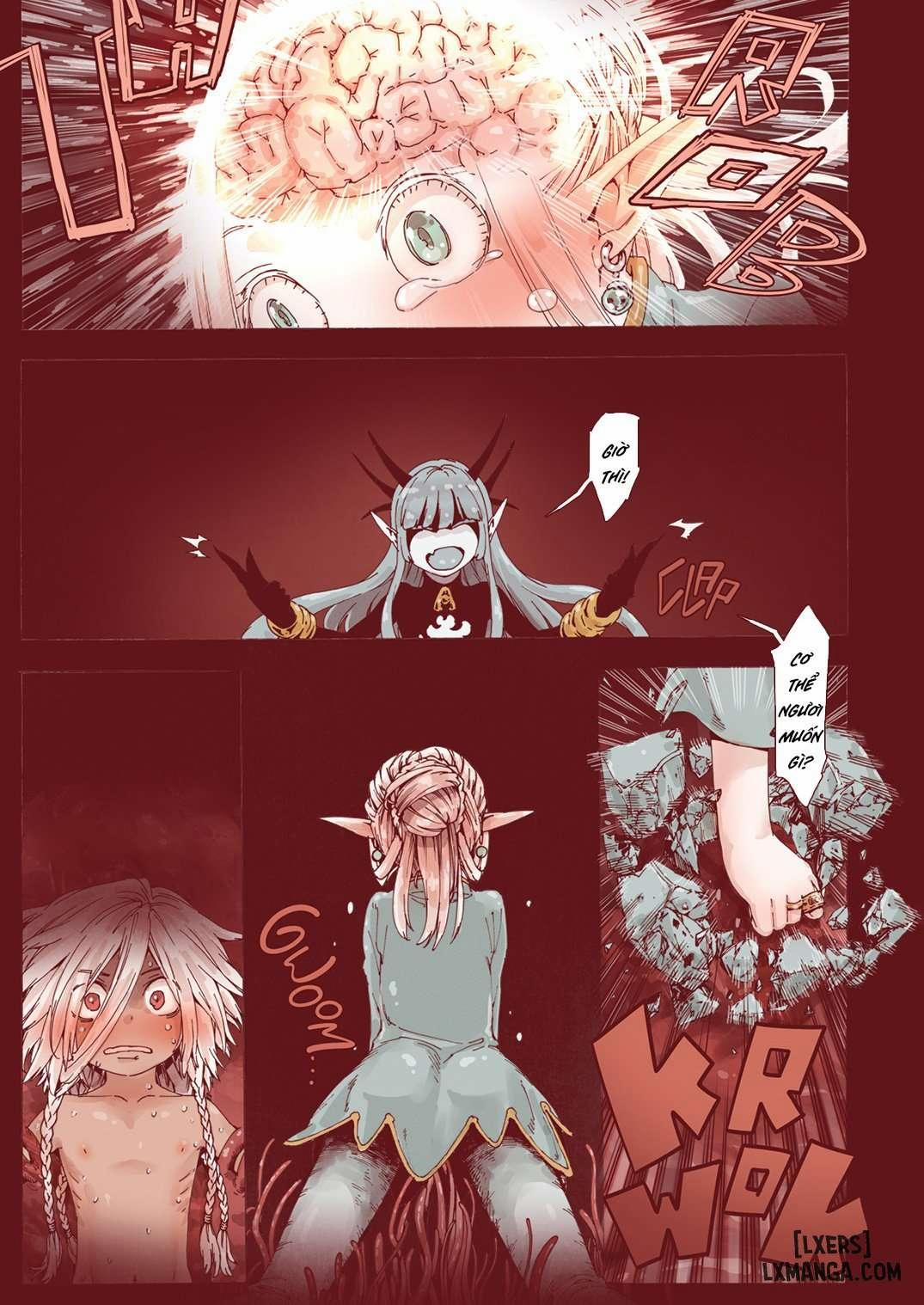 Witch of Depravity: How the Young Hero and a Tiny Elf Fell Victim to a Sorceres 2 trang 12