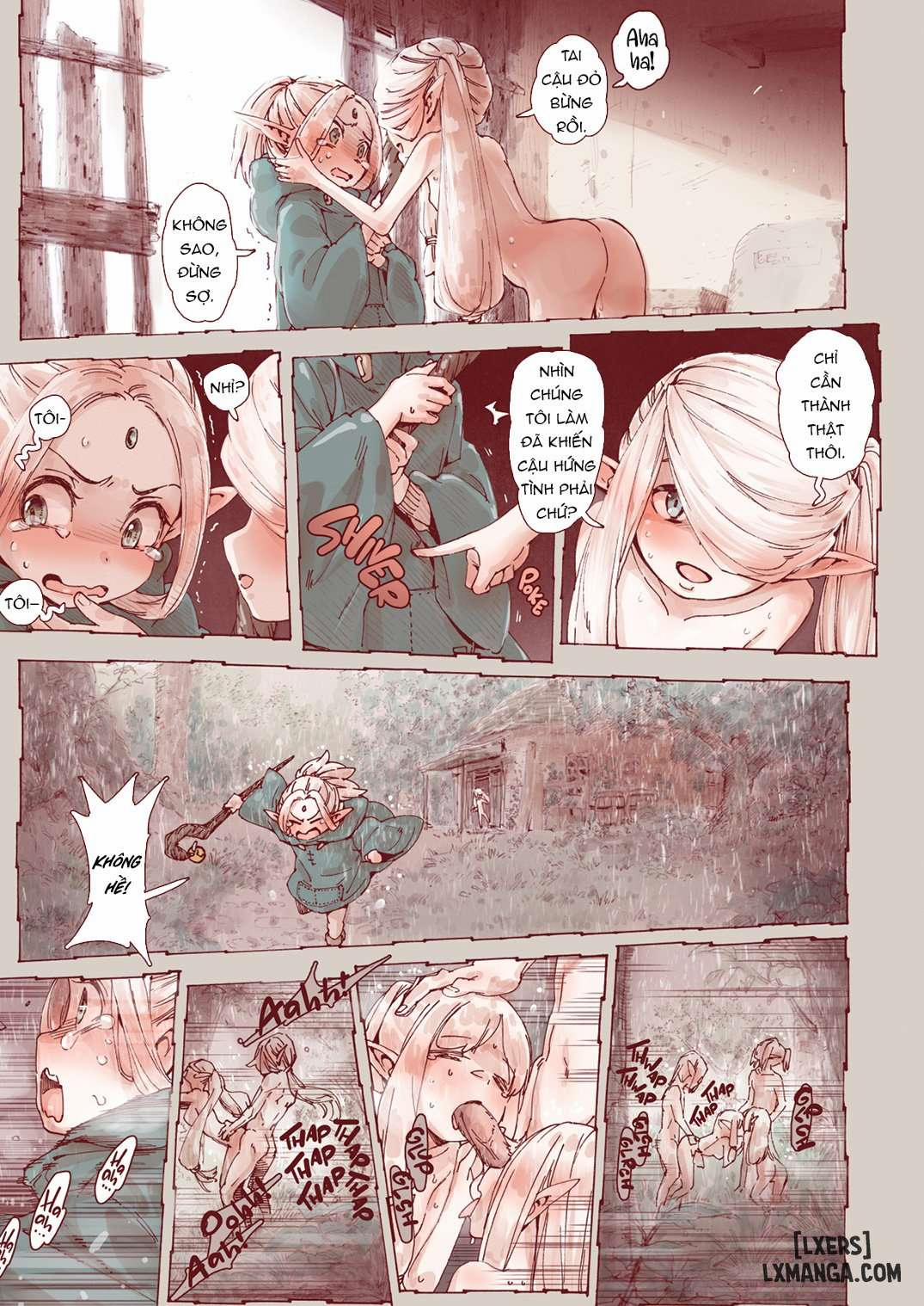 Witch of Depravity: How the Young Hero and a Tiny Elf Fell Victim to a Sorceres 2 trang 4