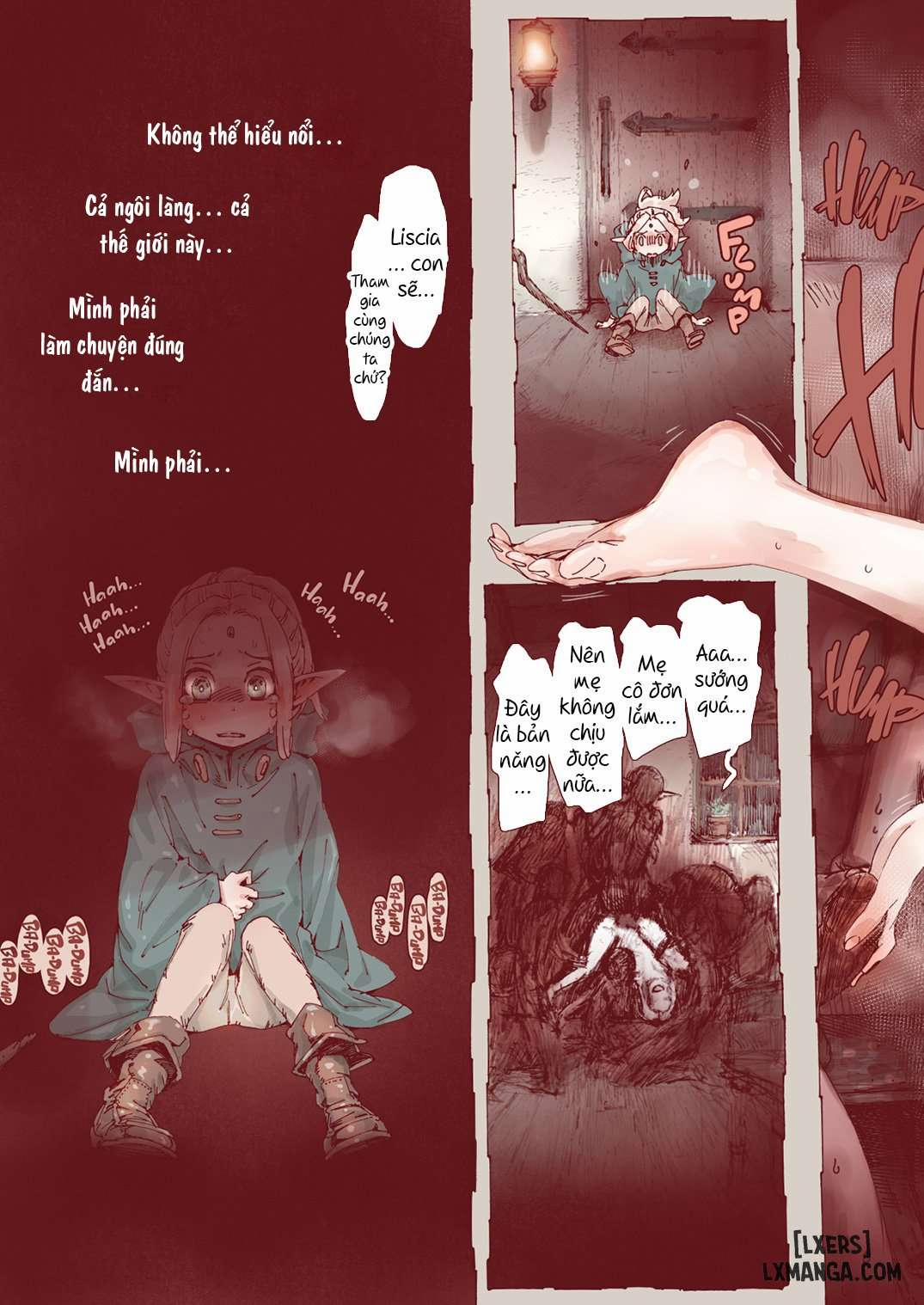 Witch of Depravity: How the Young Hero and a Tiny Elf Fell Victim to a Sorceres 2 trang 6