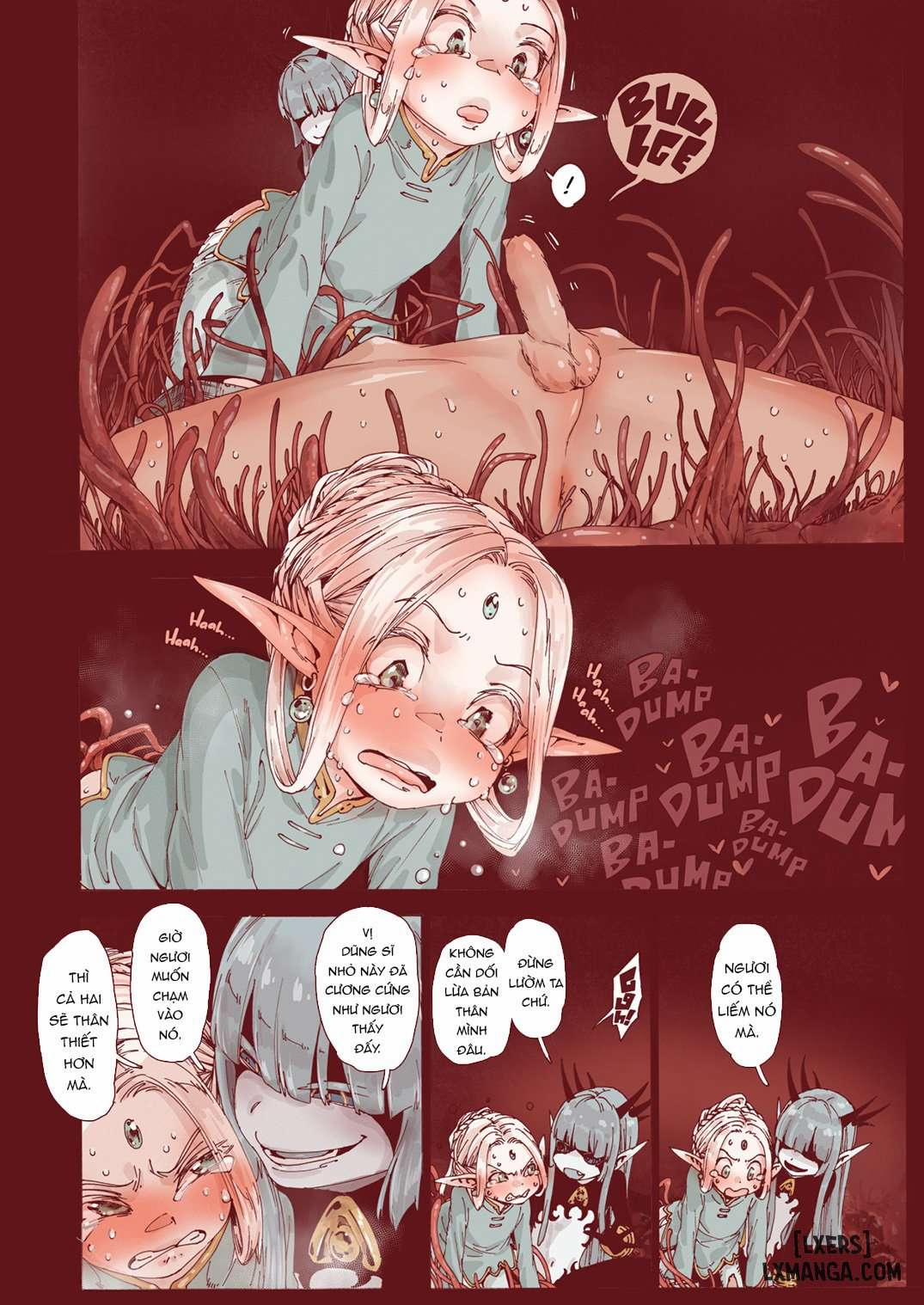 Witch of Depravity: How the Young Hero and a Tiny Elf Fell Victim to a Sorceres 2 trang 9