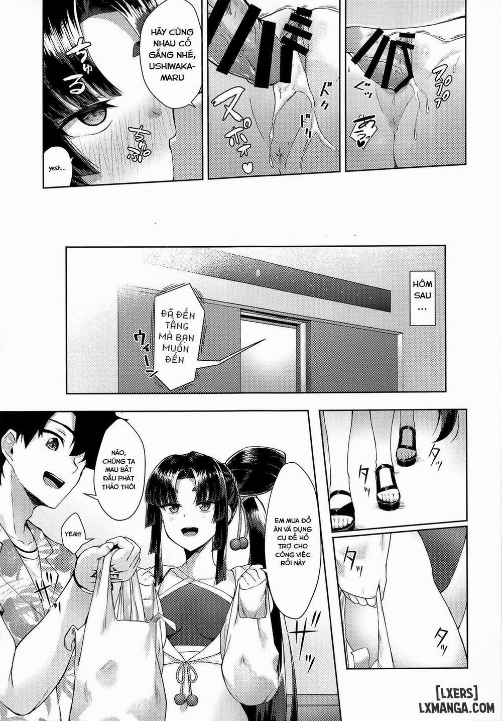 Working on a Draft with Ushiwakamaru Oneshot trang 13