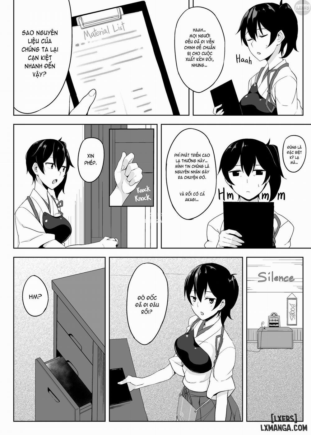 Worries of the Secretary Ship Kaga Oneshot trang 3