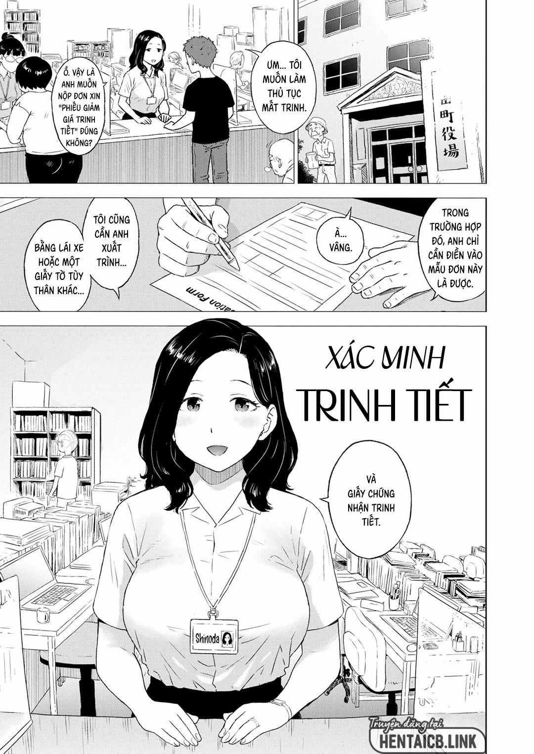 Xác Minh Trinh Tiết Oneshot trang 1