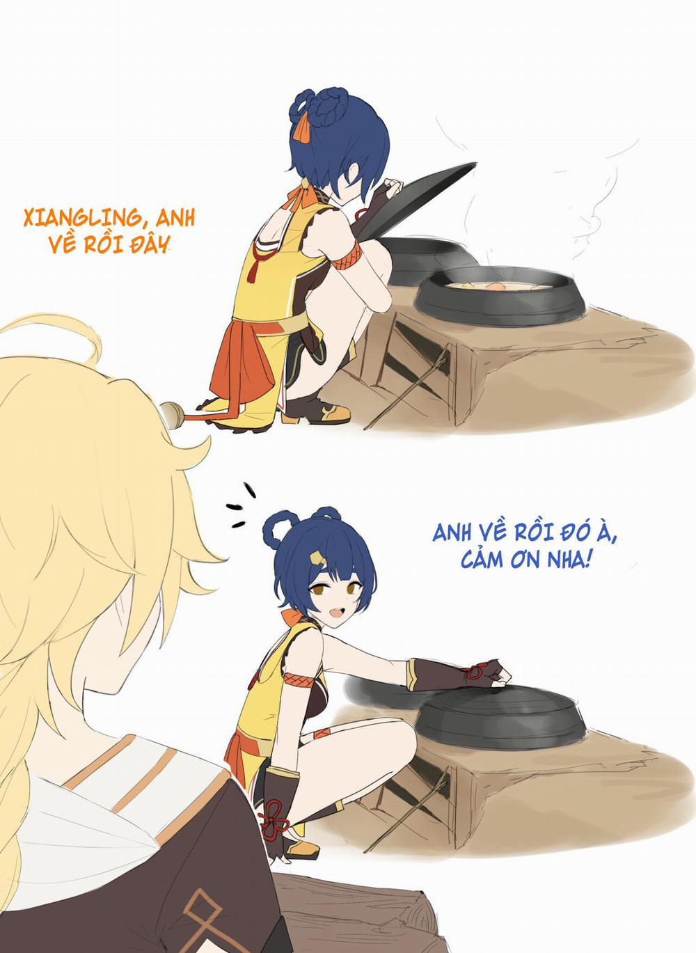 Xiangling sếch với Aether Oneshot trang 1