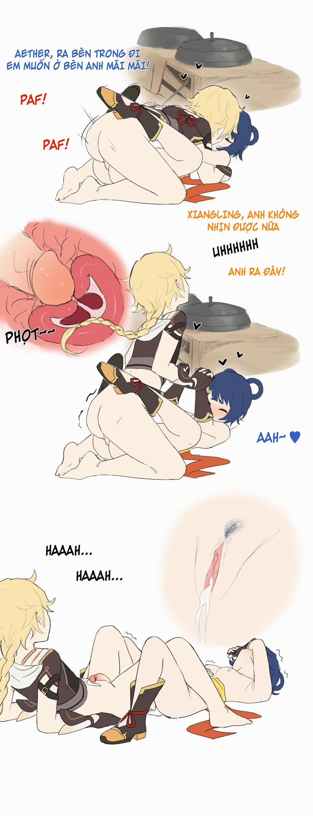 Xiangling sếch với Aether Oneshot trang 8