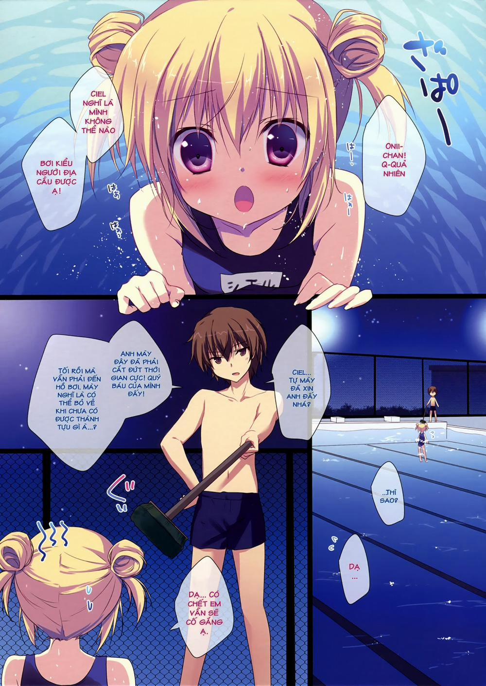 Xin anh hãy tốt với em gái mình hơn đi ạ! Oneshot trang 2