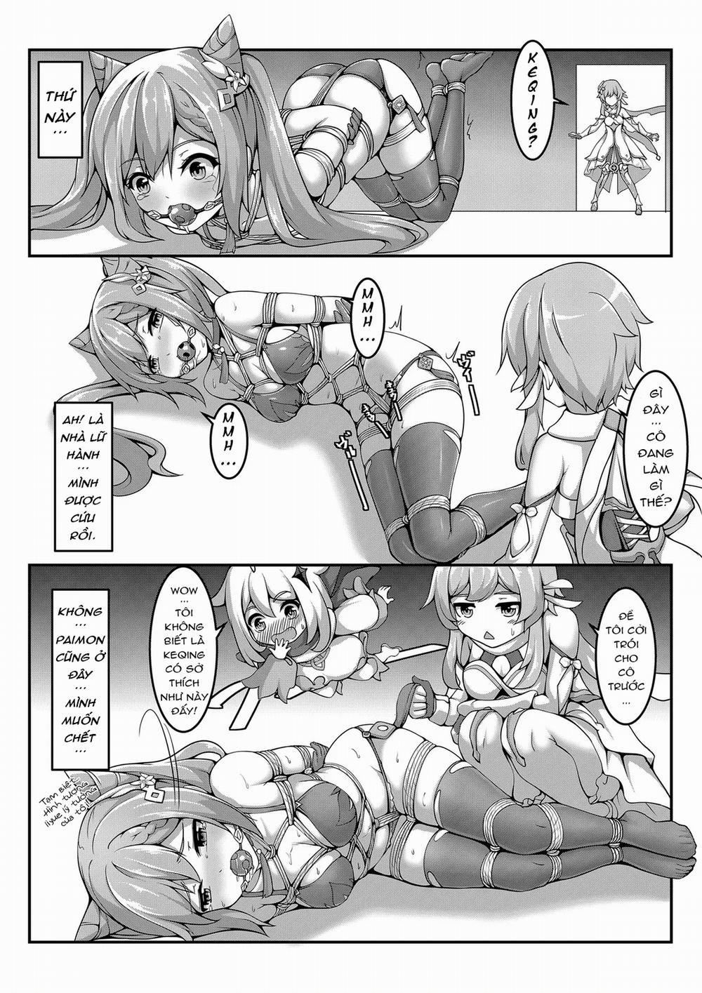 Xin đừng mở rương tùy tiện mà quý cô Keqing!!! Oneshot trang 8