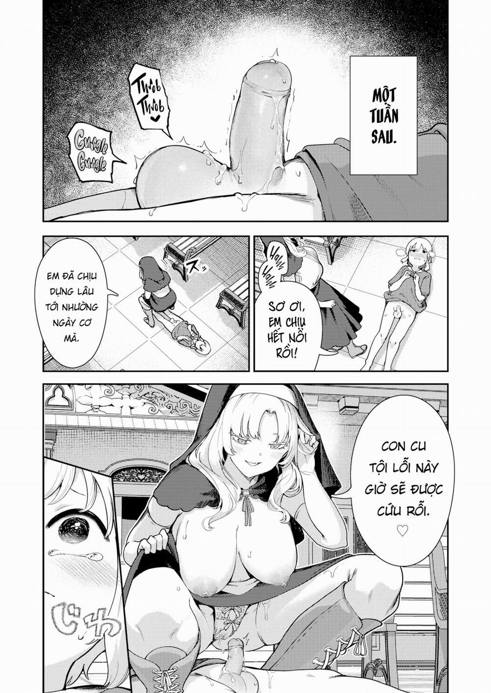 Xuất tinh tại phòng thú tội Oneshot trang 16