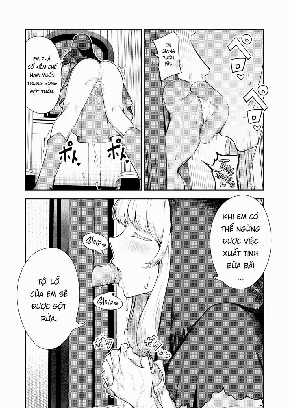 Xuất tinh tại phòng thú tội Oneshot trang 6