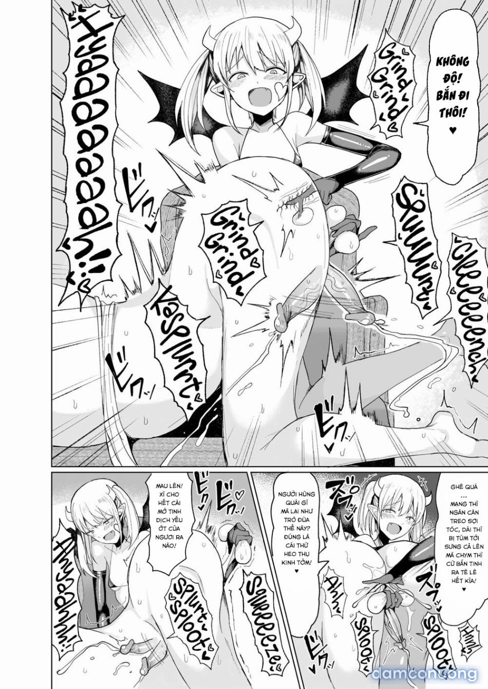 Ý Trời Bảo Thanh Niên Đụ 2 Em Quỷ Vương! OneShot trang 6