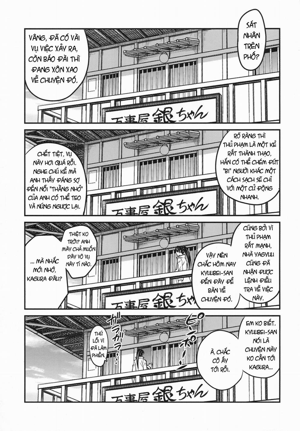 Yagyuu Kyuu-chan no Inbou!! (Gintama) Oneshot trang 1