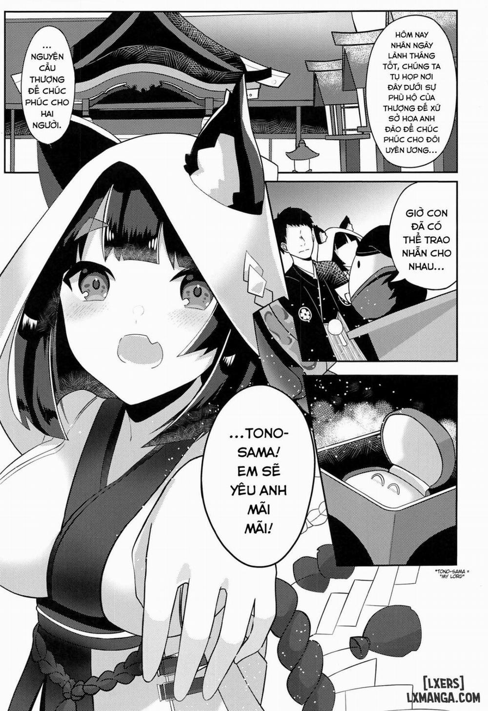Yamashiro to Icha Love Kekkon Shoya Oneshot trang 2