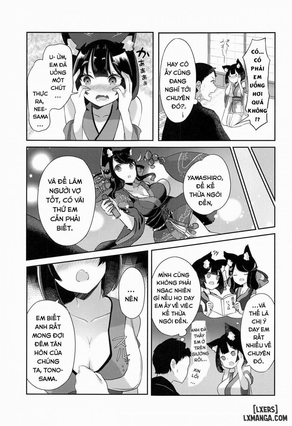 Yamashiro to Icha Love Kekkon Shoya Oneshot trang 4