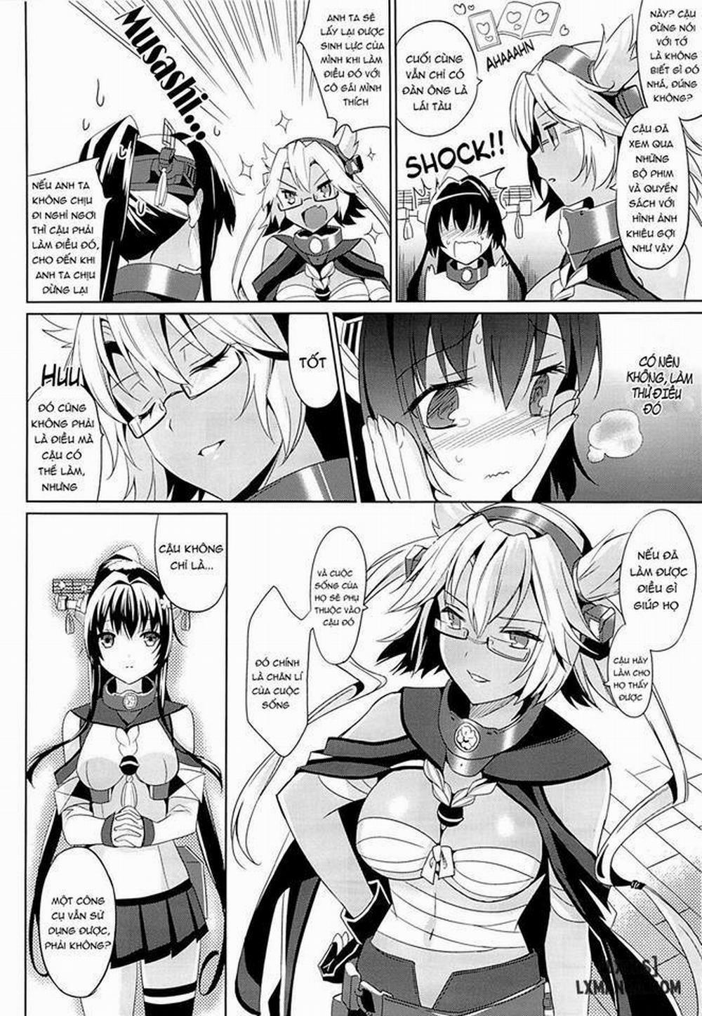 Yamato wa Teitoku to Koi shitai 2 Oneshot trang 4