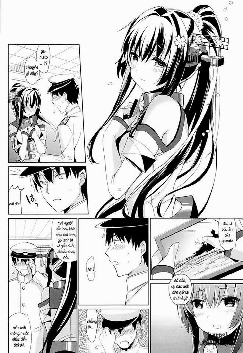 Yamato wa Teitoku to Koi shitai Oneshot trang 4