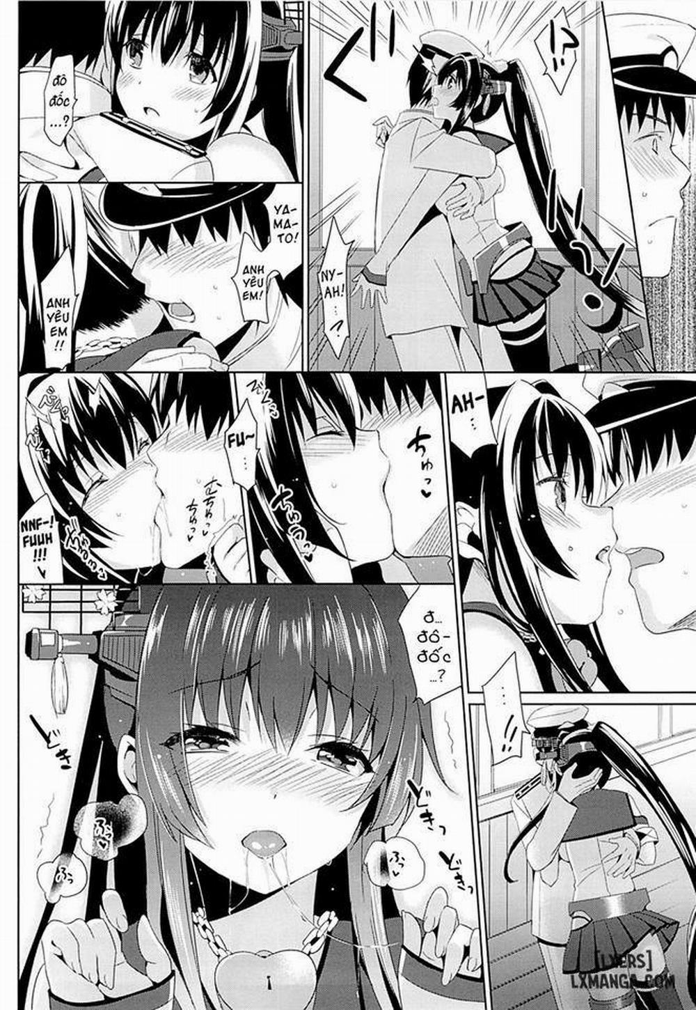 Yamato wa Teitoku to Koi shitai Oneshot trang 8