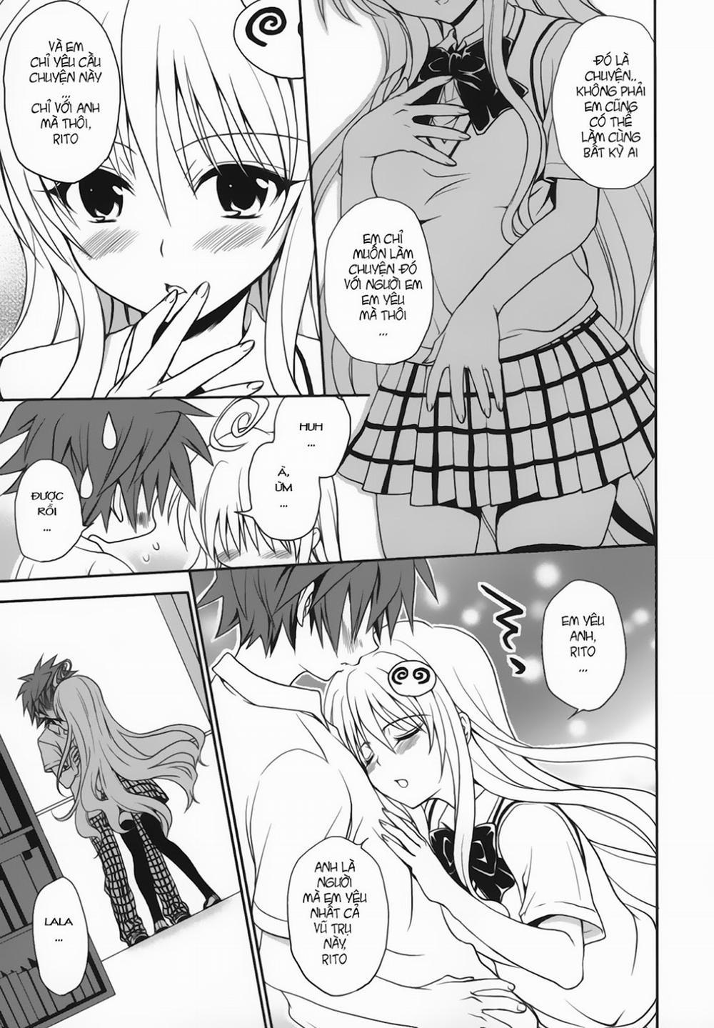 Yami Yami No Nayami (To Love-Ru) Oneshot trang 5