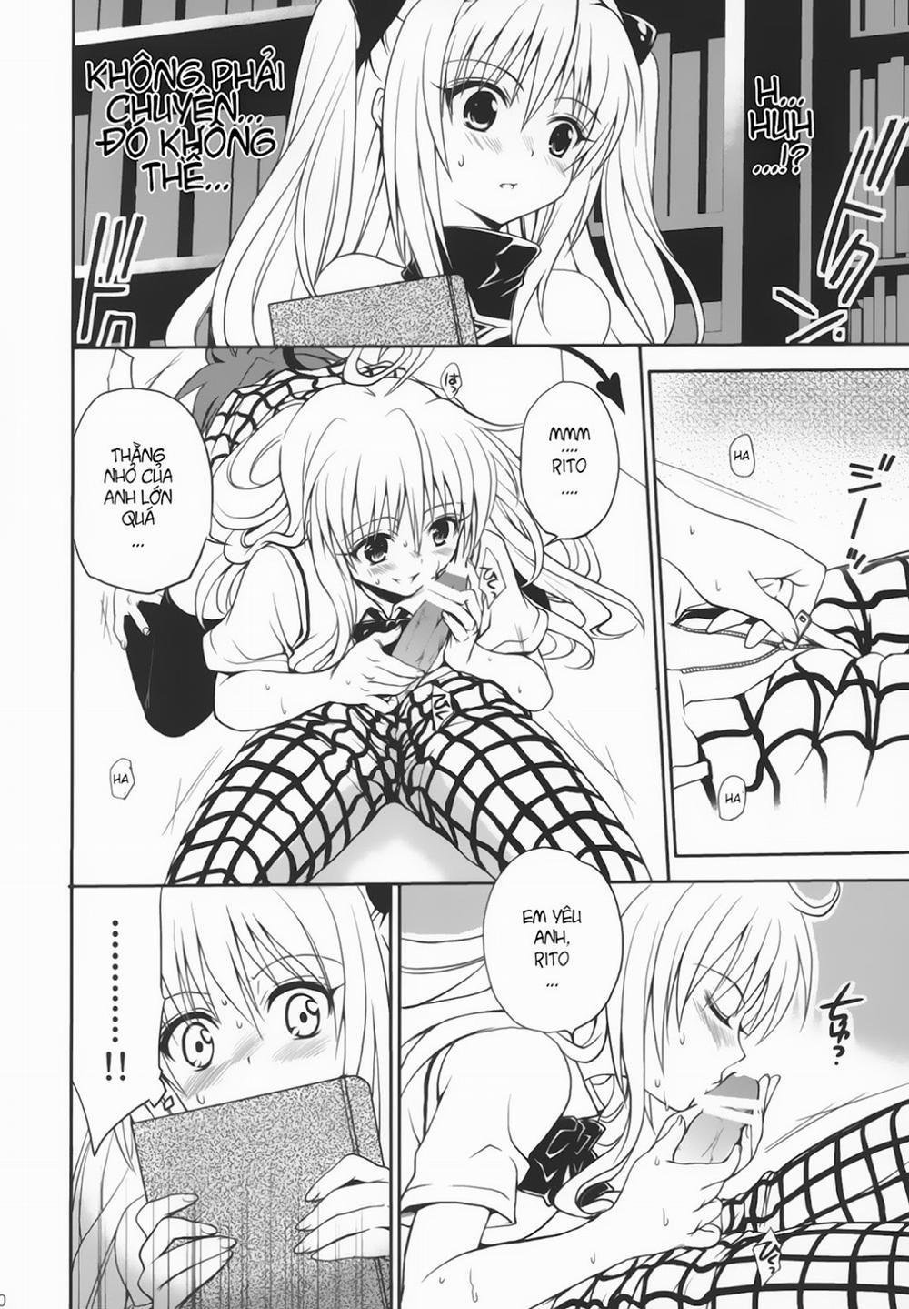 Yami Yami No Nayami (To Love-Ru) Oneshot trang 8