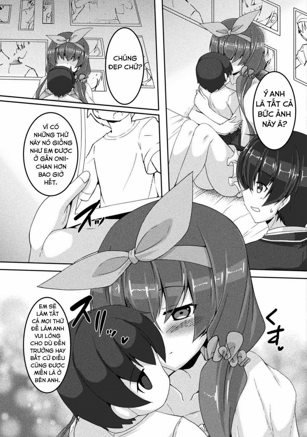 Yandere Imouto Ni Aisaresugite Kozukuri Kankin Seikatsu 4 trang 9