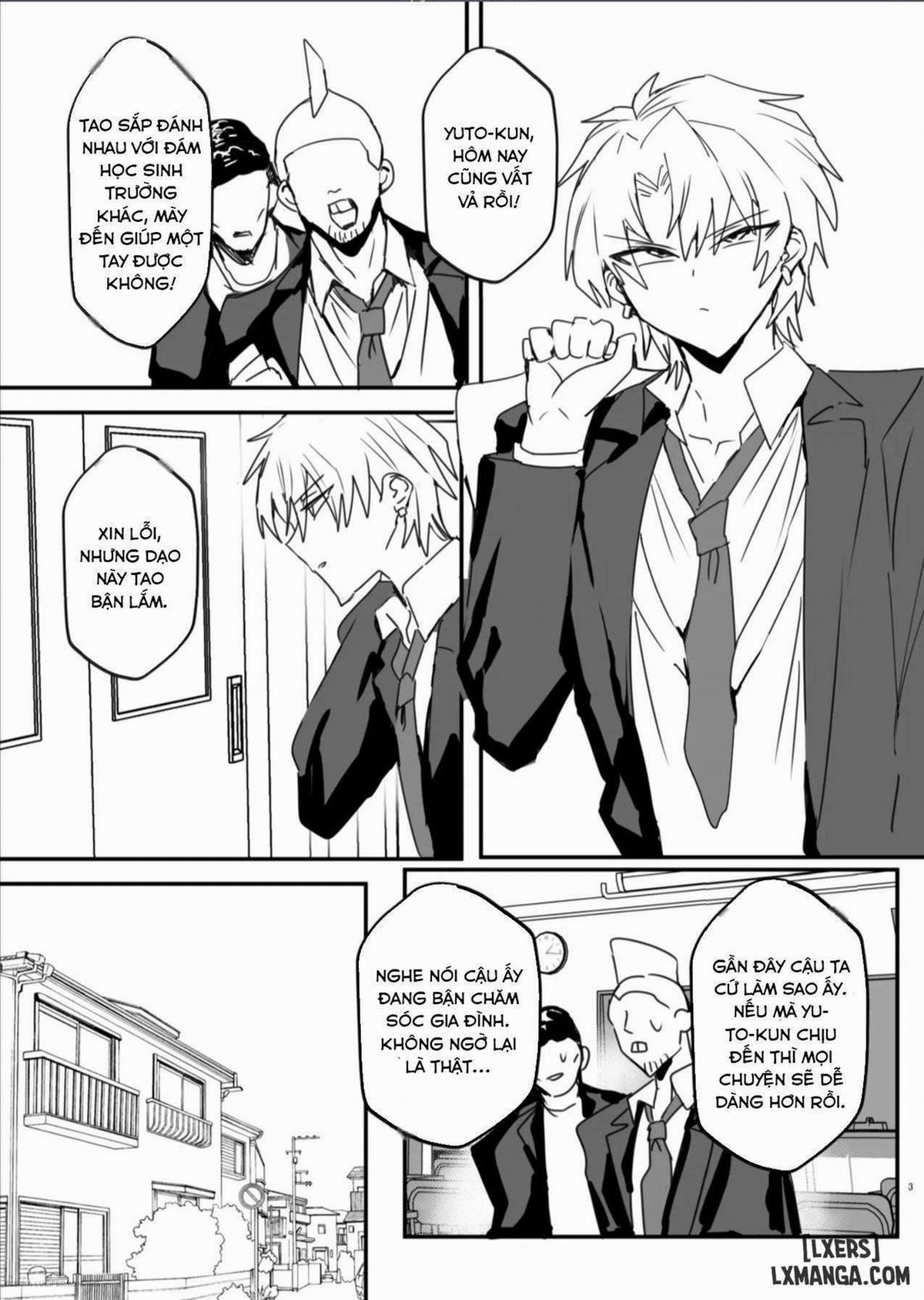 Yankee boy becomes mother of younger brother. And then she falls in love! Oneshot trang 1