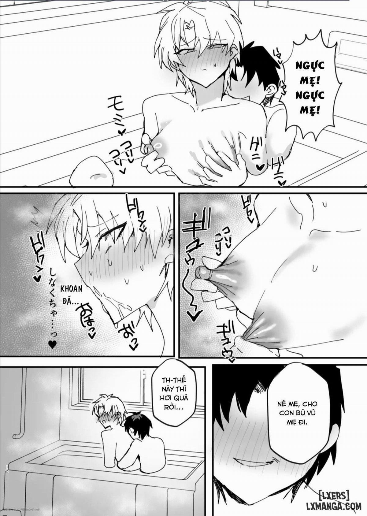 Yankee boy becomes mother of younger brother. And then she falls in love! Oneshot trang 10