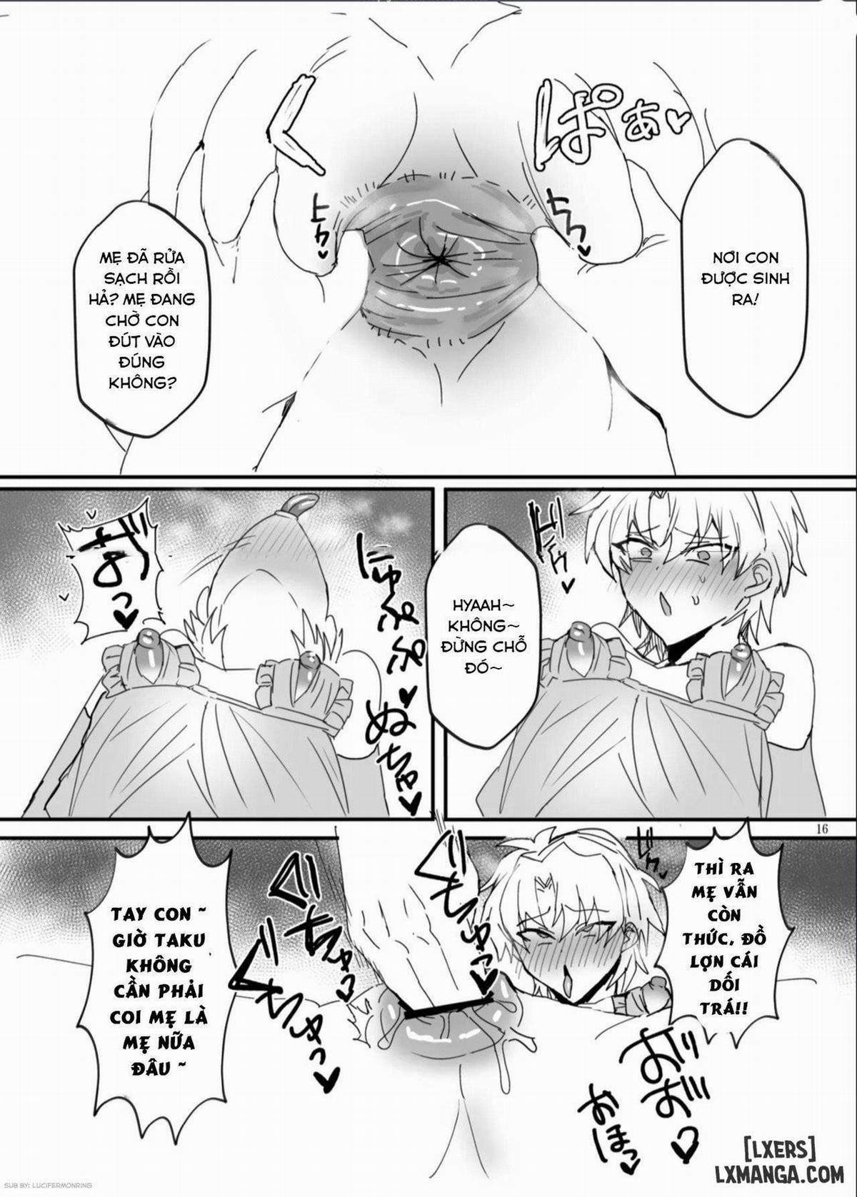 Yankee boy becomes mother of younger brother. And then she falls in love! Oneshot trang 14