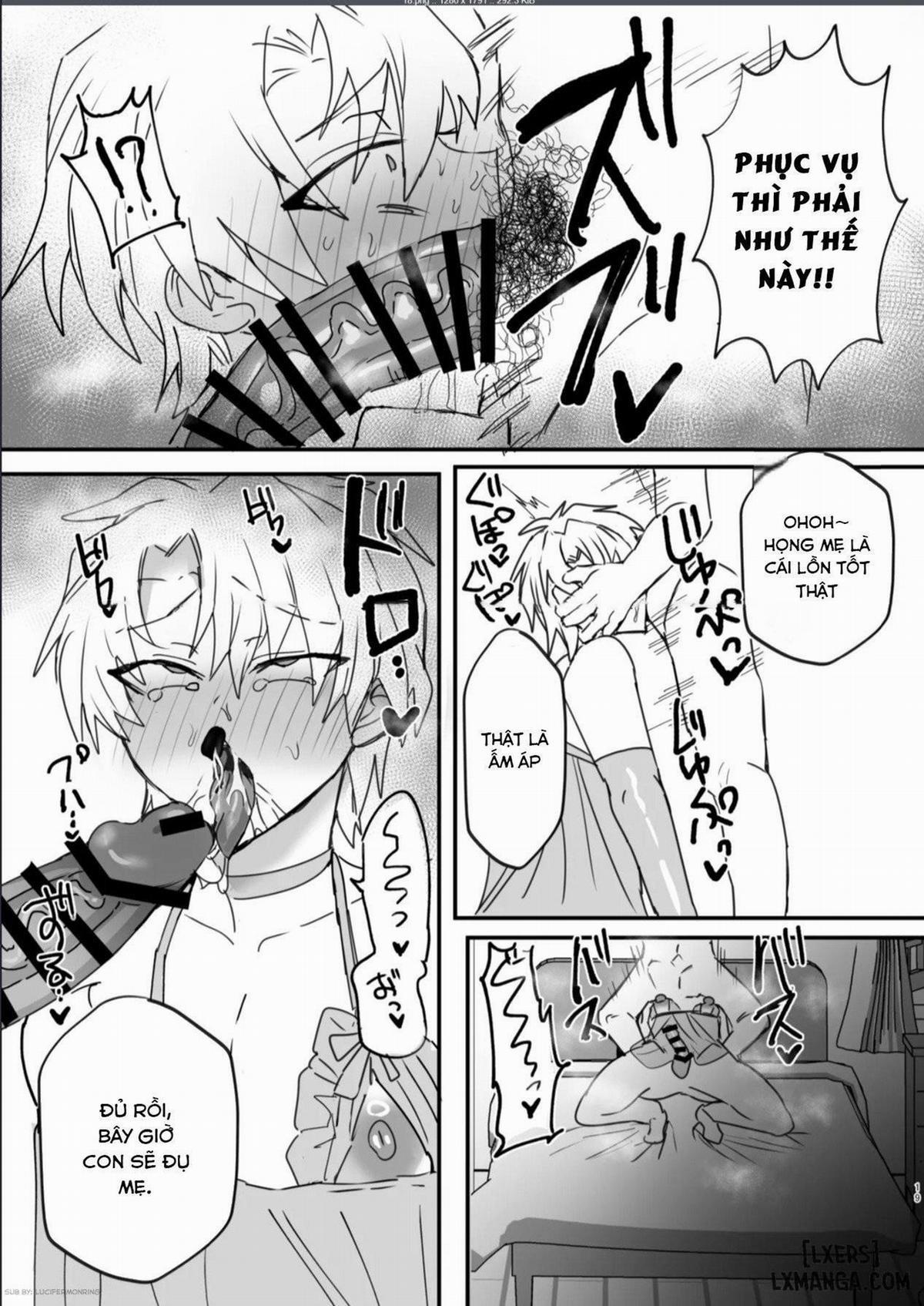 Yankee boy becomes mother of younger brother. And then she falls in love! Oneshot trang 17