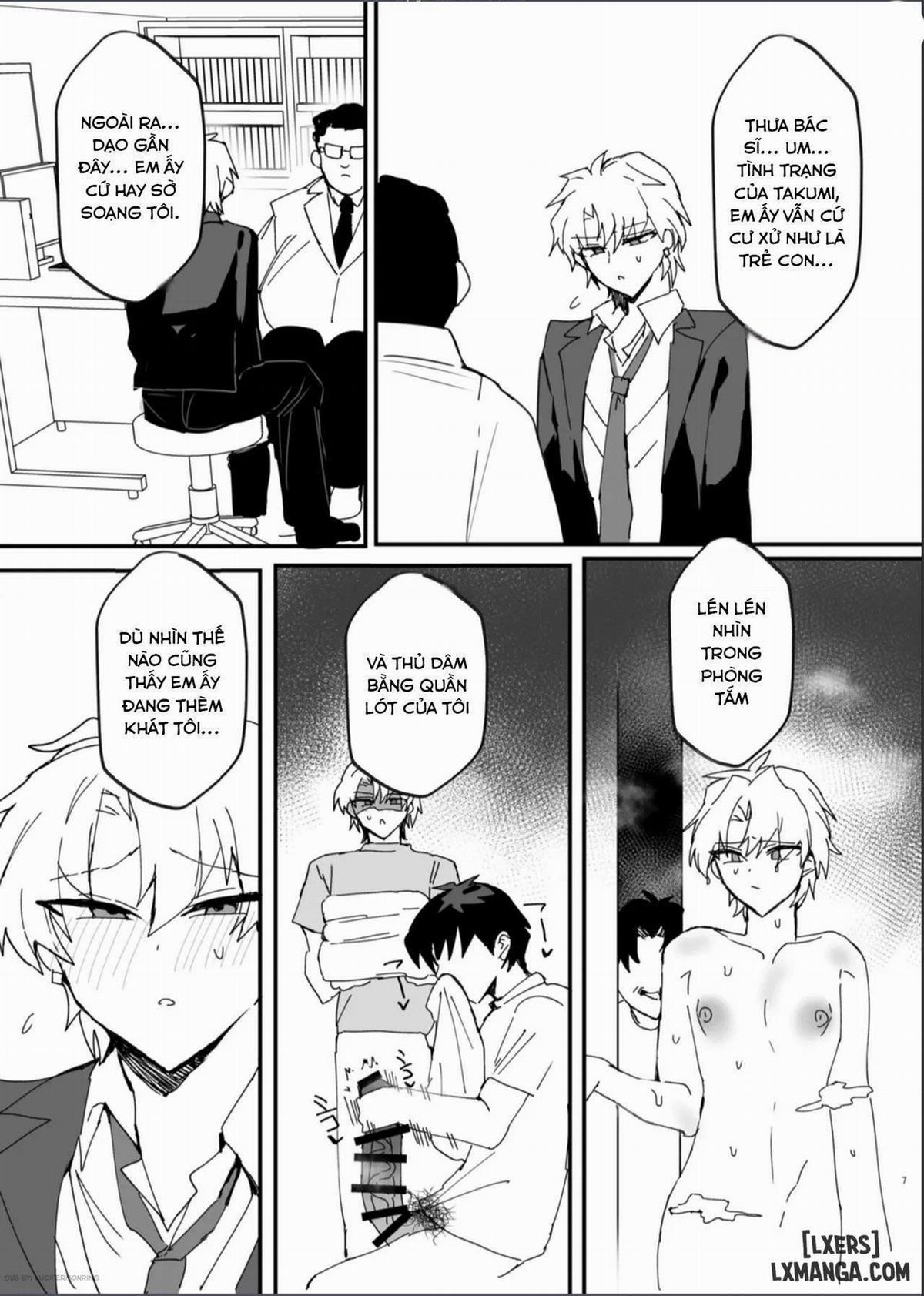 Yankee boy becomes mother of younger brother. And then she falls in love! Oneshot trang 5