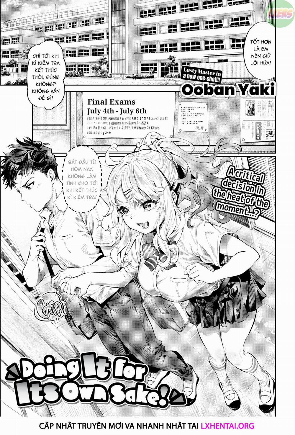 Yaru tameni Yaru koto! Oneshot trang 1