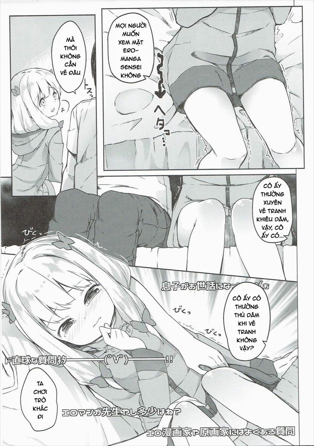 Yatta ne Sagiri-chan Shiryou ga Fueru ne! (Eromanga Sensei) Oneshot trang 8