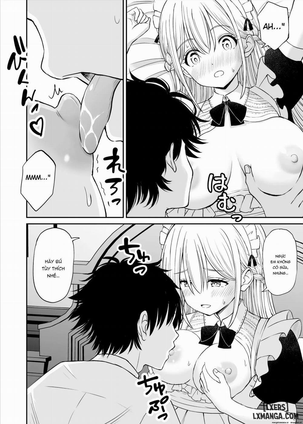 Yawaraka Maid no Gohoushi Sex Oneshot. trang 24