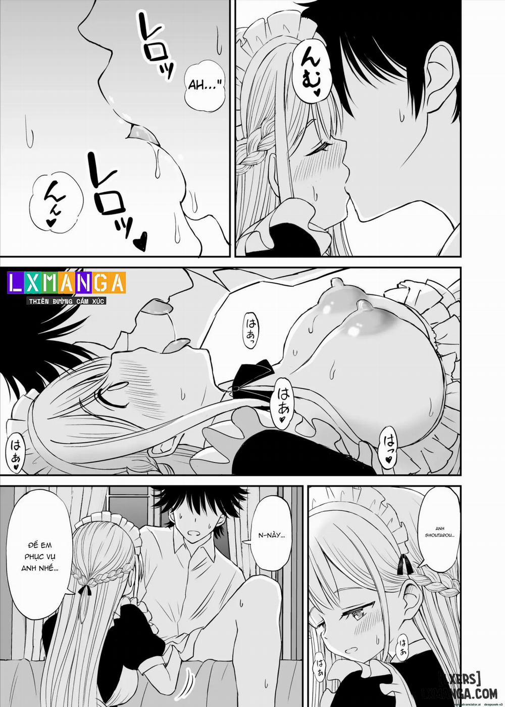 Yawaraka Maid no Gohoushi Sex Oneshot. trang 25