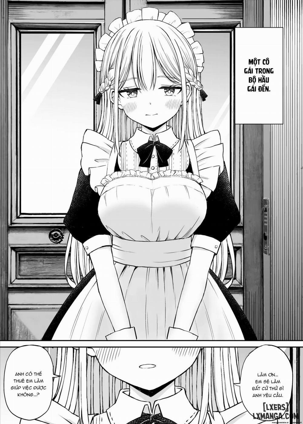 Yawaraka Maid no Gohoushi Sex Oneshot. trang 5