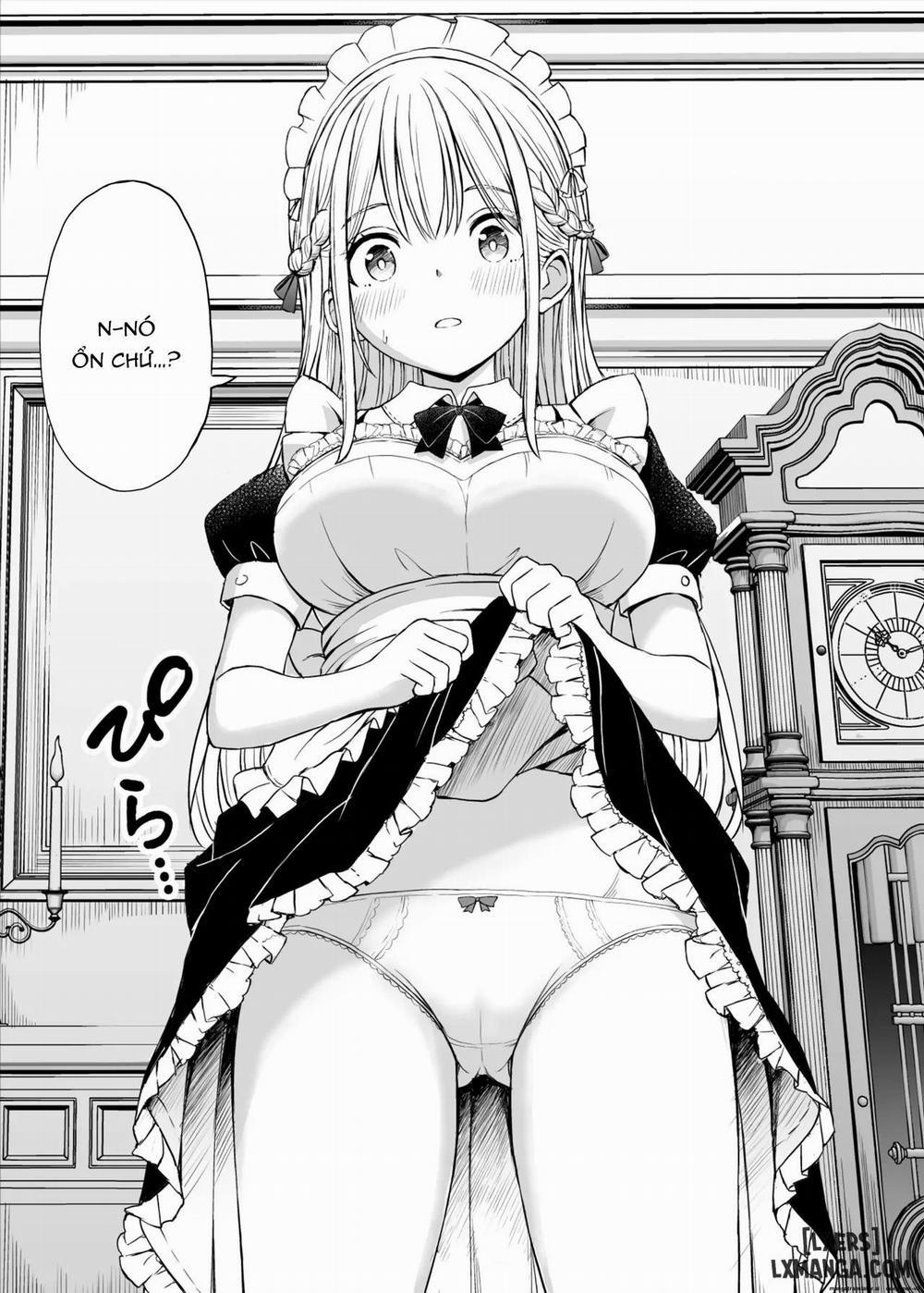 Yawaraka Maid no Gohoushi Sex Oneshot. trang 8