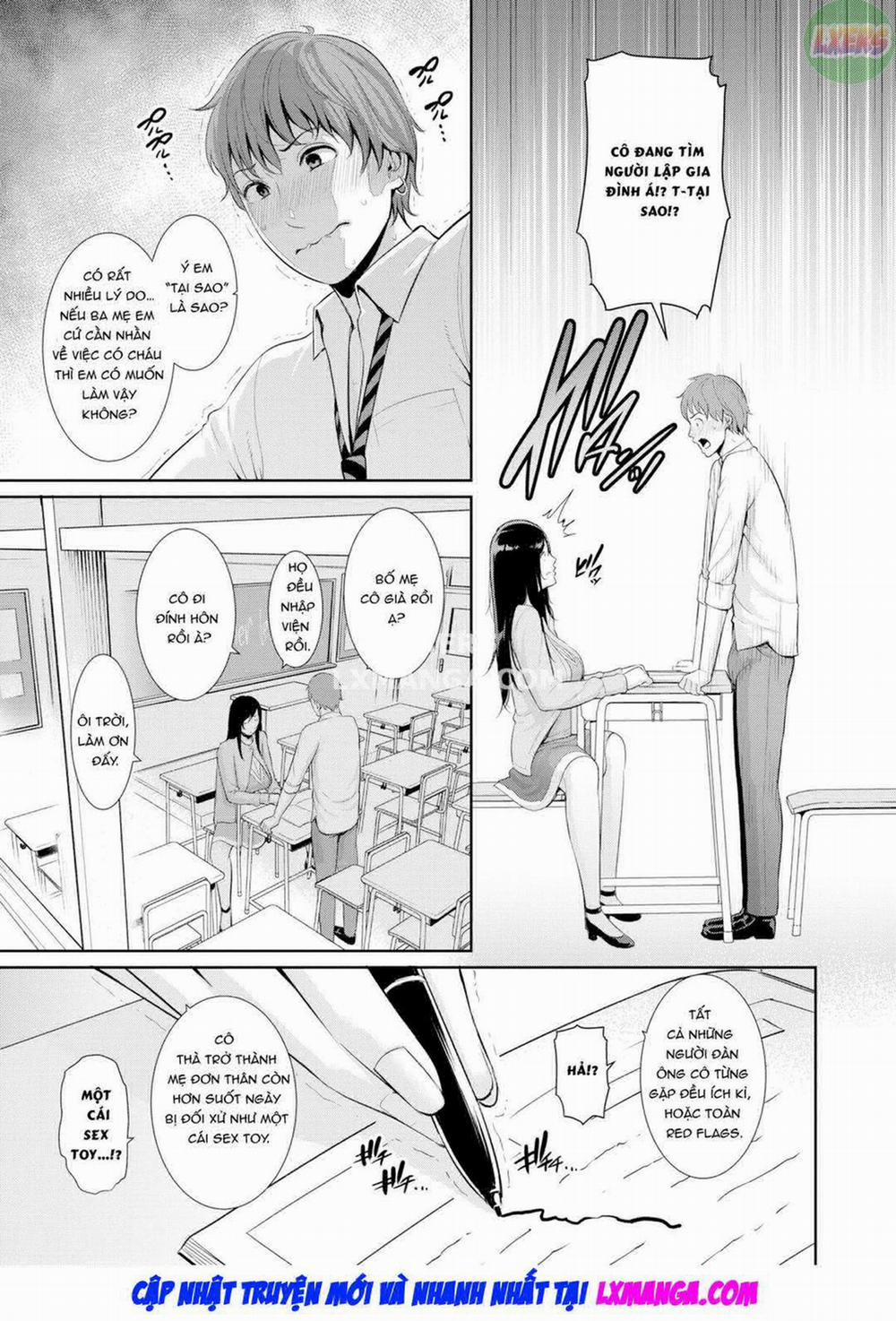 Yêu cô giáo không muốn lập gia đình Oneshot trang 4