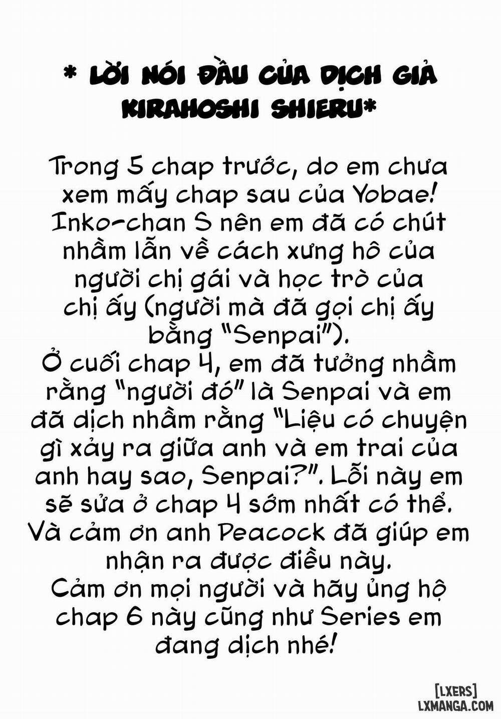 Yobae! Inko-chan S 6 trang 1