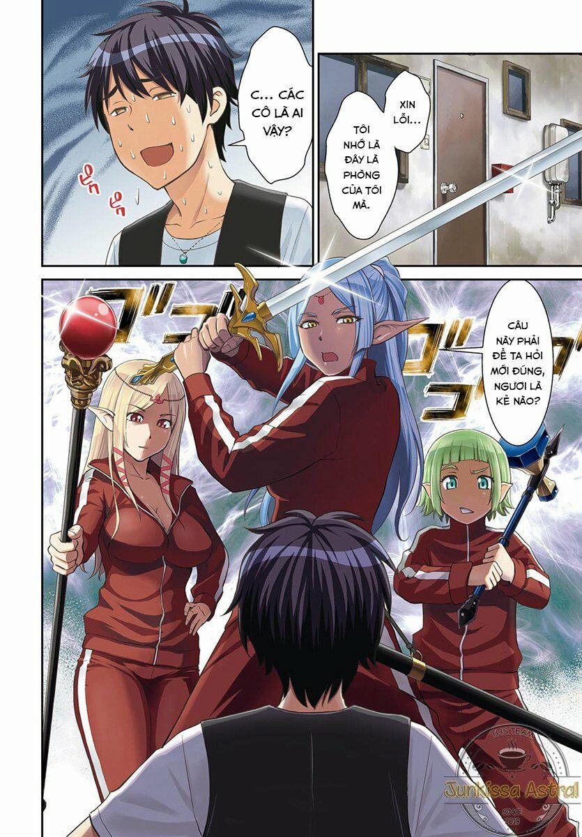 Yojouhan Isekai Kouryuuki 0.0 Đàm phán hòa bình với tộc elf trên căn phòng 4 chiếu rưỡi trang 3