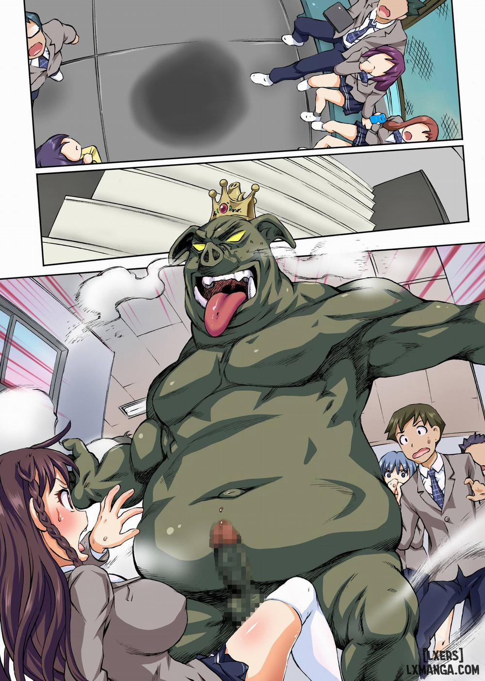 Yokubou no Mama ni Yarimakure! ~Zetsurin Orc ni Natta node Gakuen Oneshot trang 5
