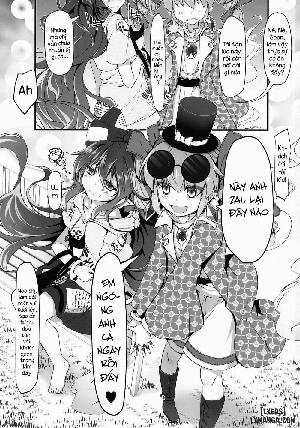Yorigami Shimai Daitokka SALE-chuu Oneshot trang 1
