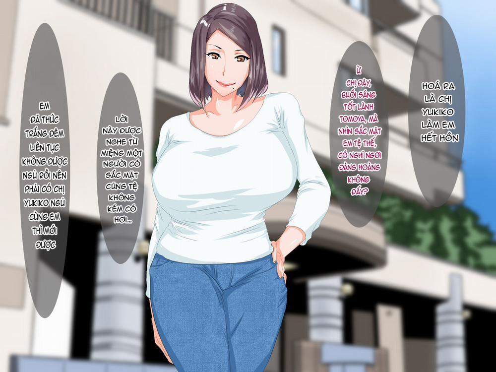 Yoru no Seikatsu de Mitasarenai Bakunyuu Hitozuma Oba-san to. 1 trang 4