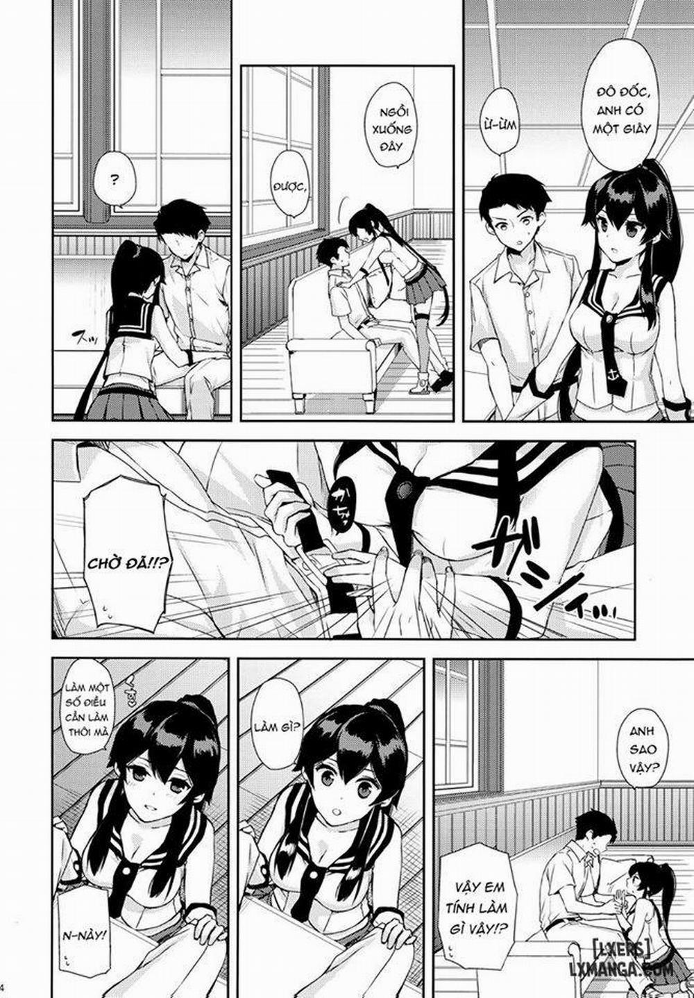 Yoru Yahagi ~Teitoku to Himitsu no Sofa Jouji Oneshot trang 12