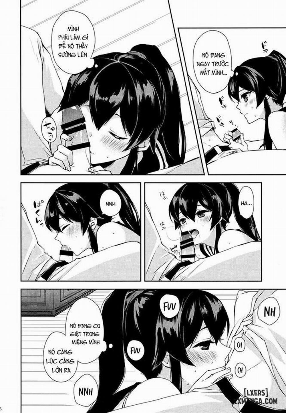 Yoru Yahagi ~Teitoku to Himitsu no Sofa Jouji Oneshot trang 14