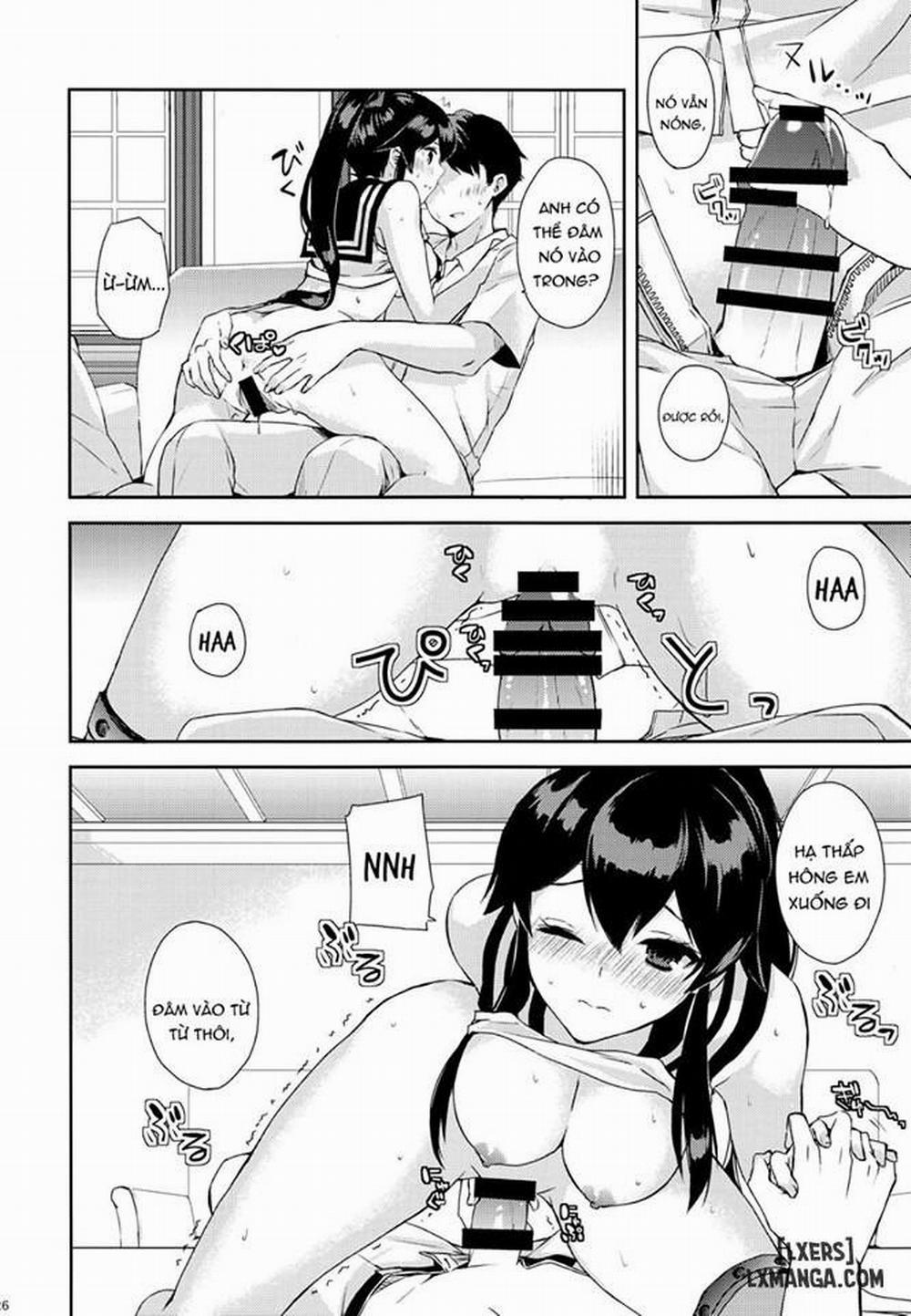 Yoru Yahagi ~Teitoku to Himitsu no Sofa Jouji Oneshot trang 24