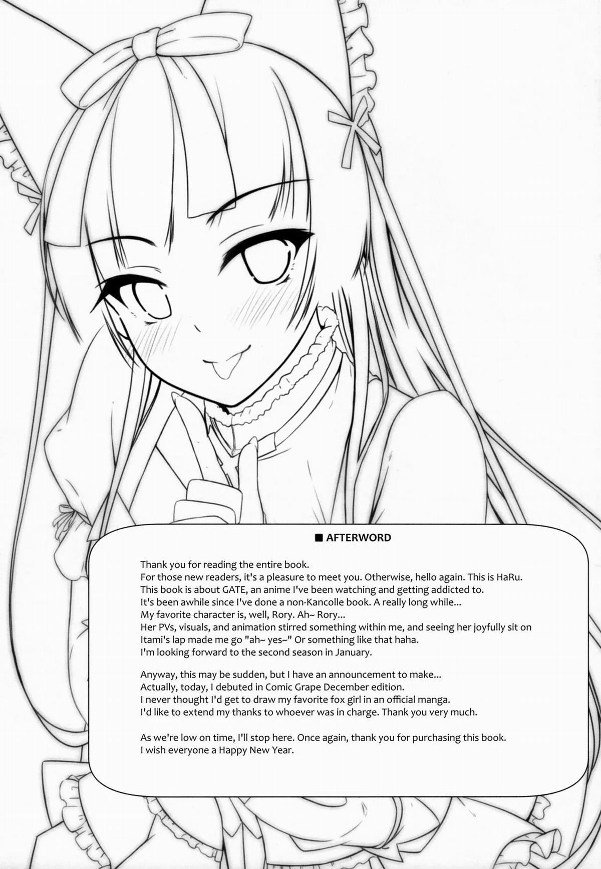 You Aren't Getting Away Tonight (Gate - Jieitai Kano Chi Nite Kaku Tatakaeri) OneShot trang 18