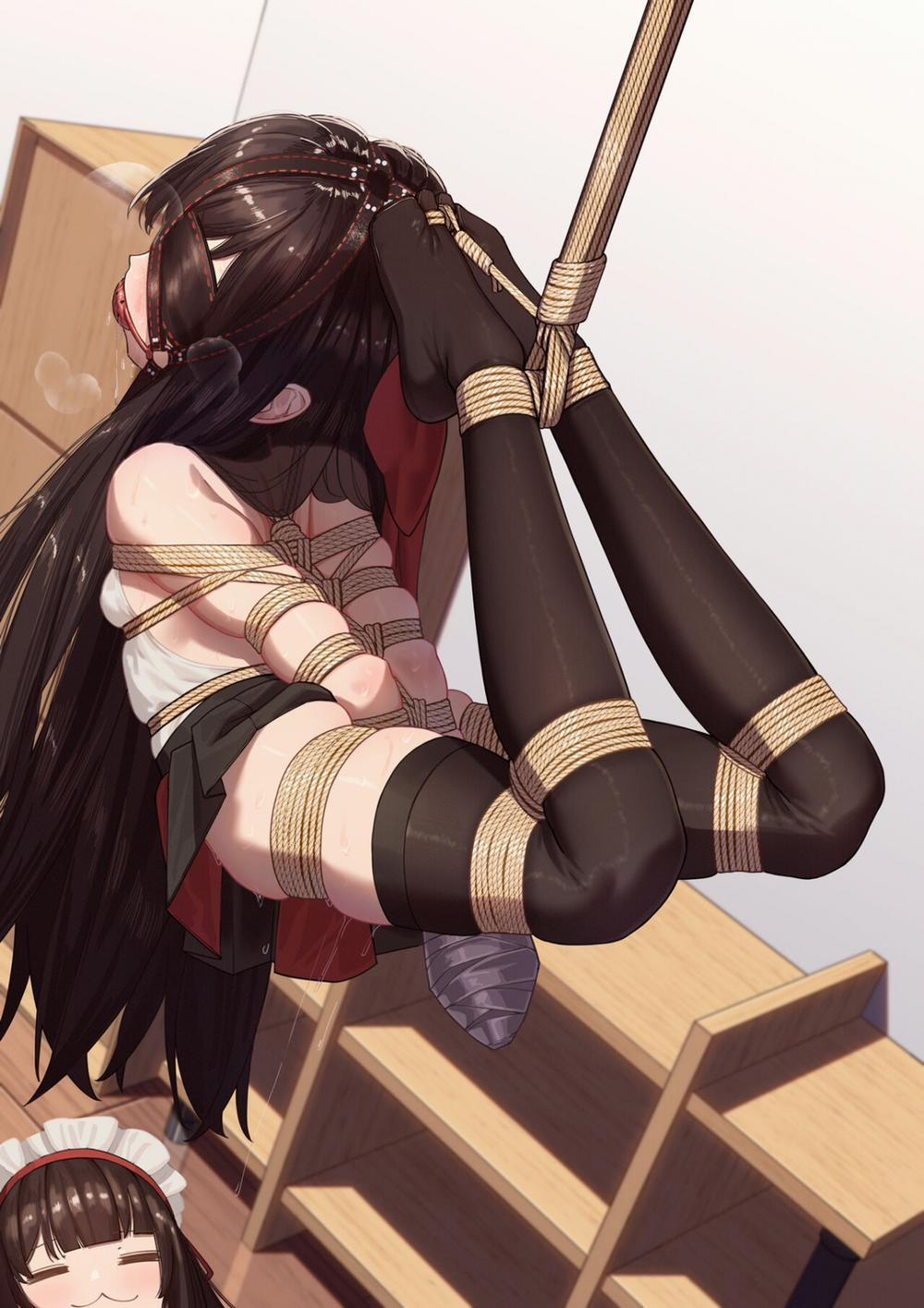 Young Lady's Selfbondage Misadventure Oneshot trang 11