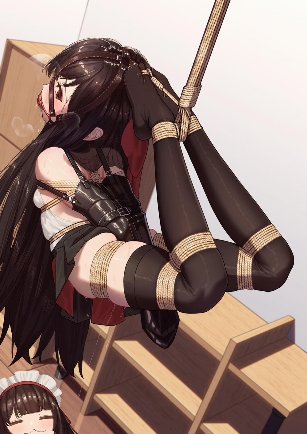 Young Lady's Selfbondage Misadventure Oneshot trang 6