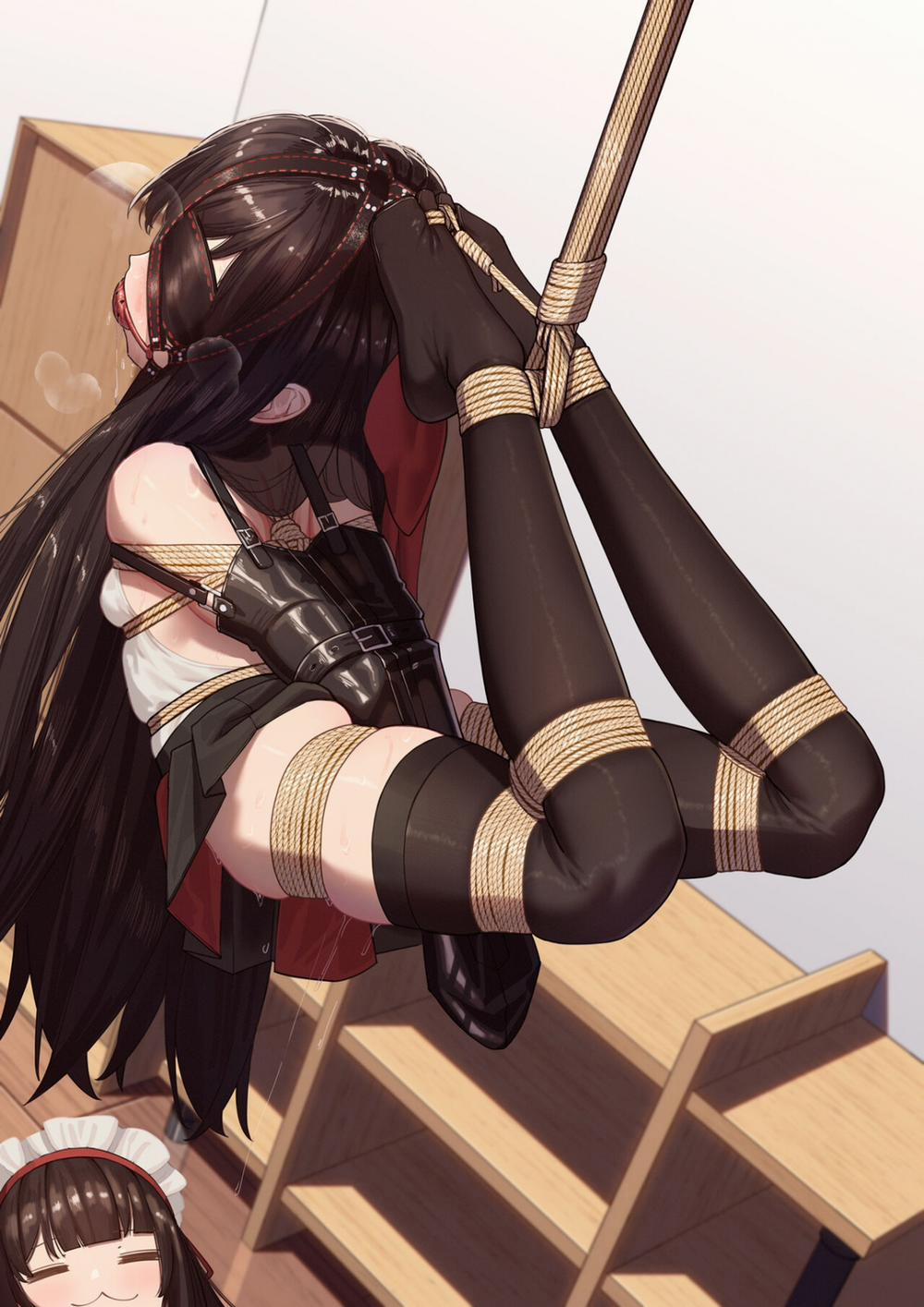 Young Lady's Selfbondage Misadventure Oneshot trang 9