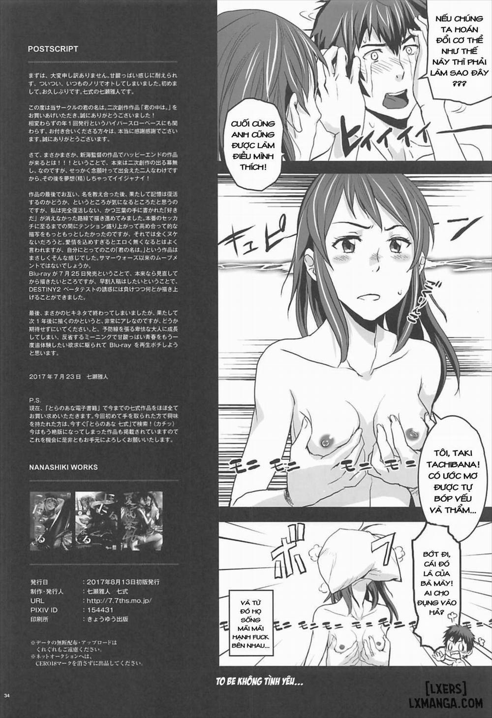 YOUR INSIDE Oneshot trang 32