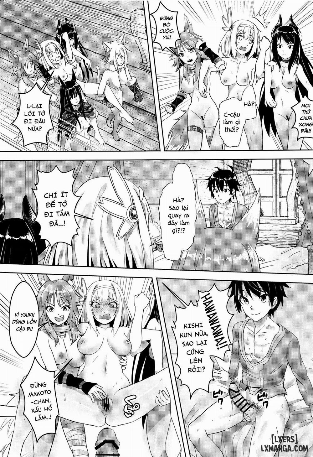 Yui-chan and Kishi-kun's Private Moment ♡ Oneshot trang 24