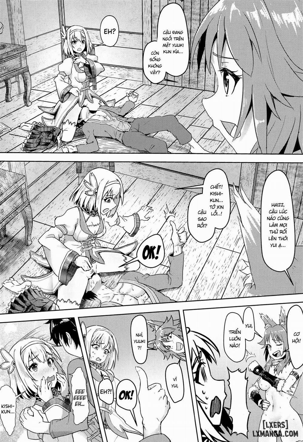 Yui-chan and Kishi-kun's Private Moment ♡ Oneshot trang 8